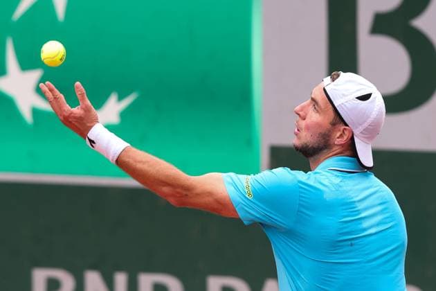 Jan-Lennard Struff (GER) Tennis - French Open 2025 - Roland Garros - Paris - - France - 26 May 2025. Copyright: xJuergenxHasenkopfx