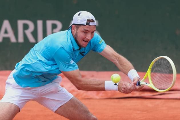Jan-Lennard Struff (GER) Tennis - French Open 2025 - Roland Garros - Paris - - France - 26 May 2025. Copyright: xJuergenxHasenkopfx