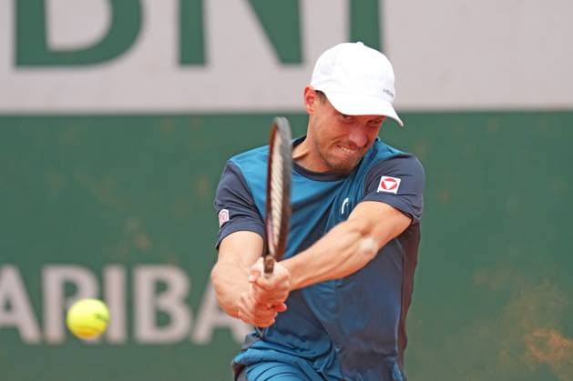 TENNIS - French Open 2025 PARIS,FRANCE,26.MAY.25 - TENNIS - WTA, Tennis Damen Tour, French Open, Roland Garros, Grand Slam. Image shows Filip Misolic (AUT).  GEPAxpictures xMichaelxRiedler