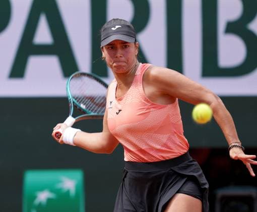 TENNIS - French Open 2025 PARIS,FRANCE,26.MAY.25 - TENNIS - WTA, Tennis Damen Tour, French Open, Roland Garros, Grand Slam. Image shows Jessica Bouzas Maneiro (ESP).  GEPAxpictures xMichaelxRiedler