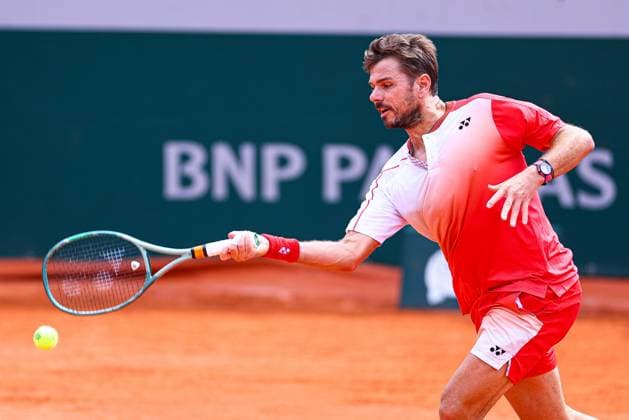2025.05.26 Paryz French Open Roland Garros 2025 Jacob Fearnley - Stan Wawrinka N z Stan Wawrinka Foto Pawel Andrachiewicz PressFocus 2025.05.26 Paris Tennis French Open Roland Garros 2025 Jacob Fearnley - Stan Wawrinka Stan Wawrinka Credit: Pawel Andrachiewicz PressFocus NEWSPIX.PL --- newspix.pl POLAND OUT! 