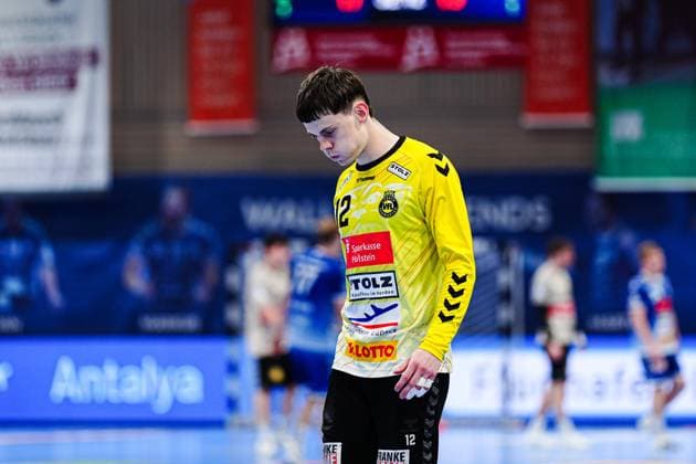 Paul Dreyer (VfL Luebeck-Schwartau, 12) GER, VfL Luebeck-Schwartau vs. Bergischer HC, Handball, 2. Bundesliga, Spieltag 32, Saison 2024 2025, 26.05.2025 GER, VfL Luebeck-Schwartau vs. Bergischer HC, Handball, 2. Bundesliga, Spieltag 32, Saison 2024 2025, 26.05.2025 Luebeck