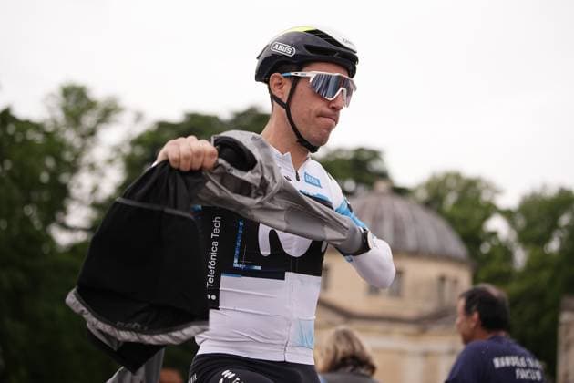 Torres Barcelo Albert of Movistar Team during the stage 16 of the Giro d™Italia from Piazzola sul Brenta to San Valentino (Brentonico), Italy - Tuesday, May 27, 2025. - cycling.  Copyright: xMarcoxAlpozzi LaPressex