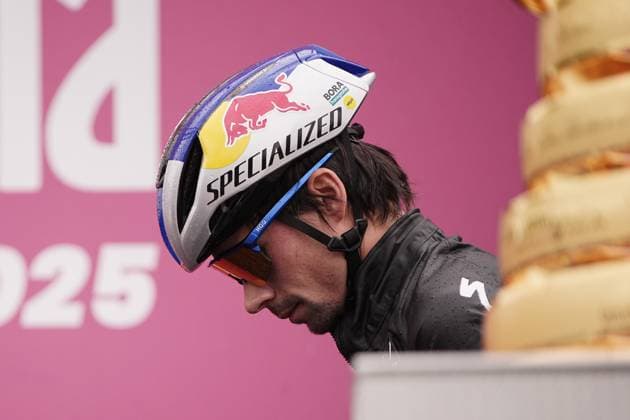 RogliÄ PrimoÅ¾ of Red Bull - Bora - Hansgrohe during the stage 16 of the Giro d™Italia from Piazzola sul Brenta to San Valentino (Brentonico), Italy - Tuesday, May 27, 2025. - cycling.  Copyright: xMarcoxAlpozzi LaPressex
