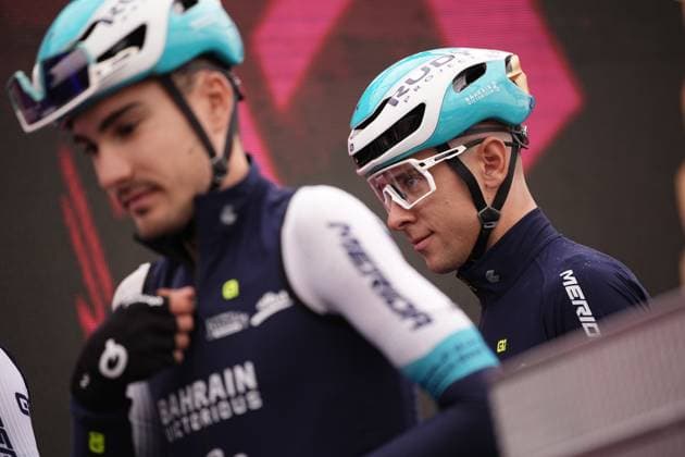 Tiberi Antonio of Bahrain Victorious during the stage 16 of the Giro d™Italia from Piazzola sul Brenta to San Valentino (Brentonico), Italy - Tuesday, May 27, 2025. - cycling.  Copyright: xMarcoxAlpozzi LaPressex