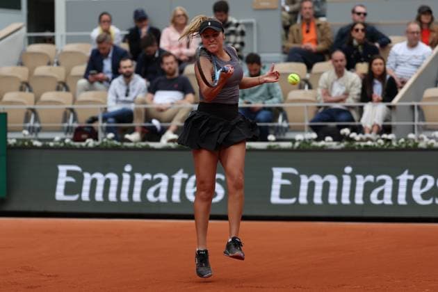 ROLAND GARROS 2025 Thierry Larret MAXPPP - PARIS (75) 27 05 2025 Thierry Larret Maxppp. Tennis. Roland Garros 2025. Internationaux de France de tennis. Stade Roland Garros, Paris (75). Le 27 mai. Court Phillipe Chatrier : Varvara GRACHEVA (FRA) vs Sofia KENIN (USA). ILLUSTRATION TERRE BATTUE French Open 2025, Grand Slam tennis tournament at Roland-Garros Stadium on May 27, 2025 in Paris, France. PARIS (75) STADE ROLAND GARROS PARIS ILE DE FRANCE FRANCE  Copyright: xMAXPPPxThierryxLarretx TLR202505279885 TLR202505279885