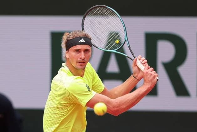 Alexander Zverev (GER) Tennis - French Open 2025 - Roland Garros - Paris - - France - 27 May 2025. Copyright: xJuergenxHasenkopfx