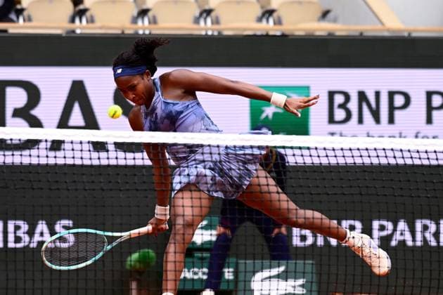 TENNIS : Roland Garros 2025 - Internationaux de France - 27 05 2025 Coco Gauff ( USA ) during the 2025 French Open at Roland Garros on May 27, 2025 in Paris, France. ( Photo Dante Badano PSNewz ) - ParisFrance  Copyright: xx