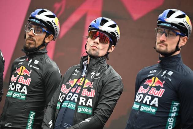 27-05-2025 Giro D italia; Tappa 16 Piazzola Sul Brenta - Brentonico San Valentino; 2025, Red Bull - Bora Hansgrohe; Roglic, Primoz; Piazzola Sul Brenta; 