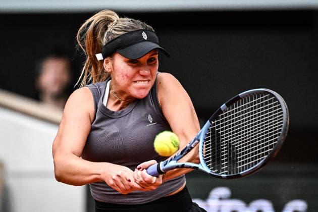May 27, 2025, Paris, France, France: Sofia KENIN of United States during the third day of Roland-Garros 2025, French Open 2025, Grand Slam tennis tournament at Roland-Garros Stadium on May 27, 2025 in Paris, France. Paris France - ZUMAm308 20250527_zsp_m308_006 Copyright: xMatthieuxMirvillex