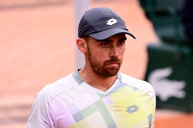 TENNIS : Roland Garros 2025 - Internationaux de France - 27 05 2025 Benjamin Bonzi ( France ) during the 2025 French Open at Roland Garros on May 27, 2025 in Paris, France. ( Photo Dante Badano PSNewz ) - ParisFrance  Copyright: xx