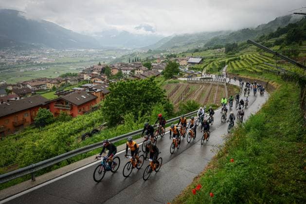 Stage 13 Rovereto -San Valentino (Brentonico) May 27, 2025. - cycling .Giro-E In the pic: Race  Copyright: xAlessandroxGarofalo LaPressex