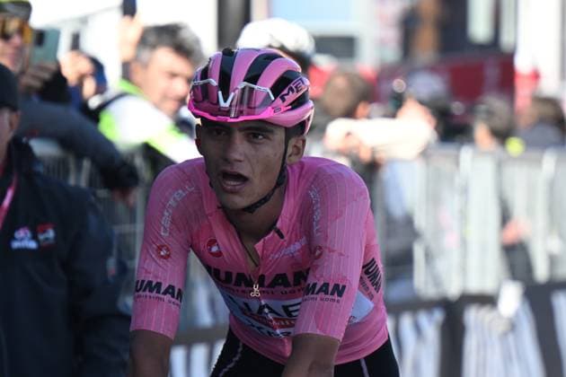 27-05-2025 Giro D italia; Tappa 16 Piazzola Sul Brenta - Brentonico San Valentino; 2025, Uae Team Emirates - Xrg; Del Toro Romero, Isaac; Brentonico San Valentino; 