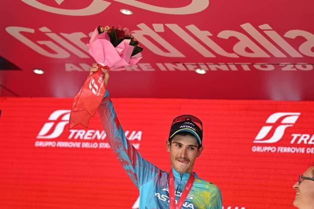 27-05-2025 Giro D italia; Tappa 16 Piazzola Sul Brenta - Brentonico San Valentino; 2025, Xds - Astana; Scaroni, Christian; Brentonico San Valentino; 