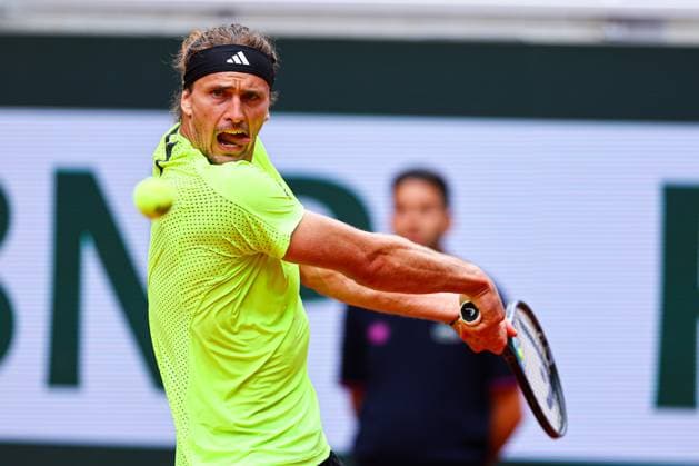 Bilder des Jahres 2025, Sport 05 Mai Sport Bilder des Tages 2025.05.27 Paryz French Open Roland Garros 2025 Alexander Zverev - Learner Tien N z Alexander Zverev Foto Pawel Andrachiewicz PressFocus 2025.05.27 Paris Tennis French Open Roland Garros 2025 Alexander Zverev - Learner Tien Alexander Zverev Credit: Pawel Andrachiewicz PressFocus NEWSPIX.PL --- newspix.pl POLAND OUT! 