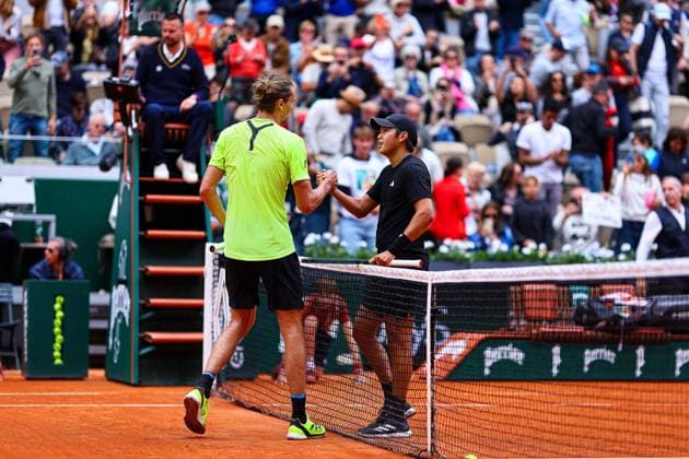 2025.05.27 Paryz French Open Roland Garros 2025 Alexander Zverev - Learner Tien N z Alexander Zverev Foto Pawel Andrachiewicz PressFocus 2025.05.27 Paris Tennis French Open Roland Garros 2025 Alexander Zverev - Learner Tien Alexander Zverev Credit: Pawel Andrachiewicz PressFocus NEWSPIX.PL --- newspix.pl POLAND OUT! 