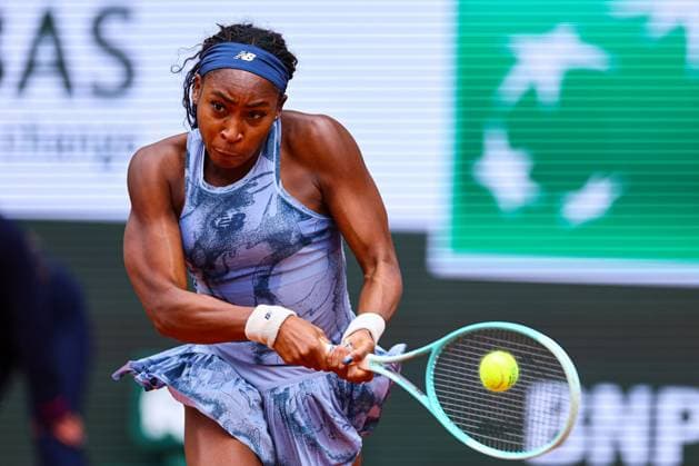 2025.05.27 Paryz French Open Roland Garros 2025 Olivia Gadecki - Coco Gauff N z Coco Gauff Foto Pawel Andrachiewicz PressFocus 2025.05.27 Paris Tennis French Open Roland Garros 2025 Olivia Gadecki - Coco Gauff Coco Gauff Credit: Pawel Andrachiewicz PressFocus NEWSPIX.PL --- newspix.pl POLAND OUT! 