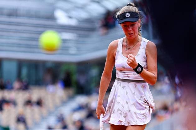 2025.05.27 Paryz French Open Roland Garros 2025 Magdalena Frech - Ons Jabeur N z Magdalena Frech Foto Pawel Andrachiewicz PressFocus 2025.05.27 Paris Tennis French Open Roland Garros 2025 Magdalena Frech - Ons Jabeur Magdalena Frech Credit: Pawel Andrachiewicz PressFocus NEWSPIX.PL --- newspix.pl POLAND OUT! 