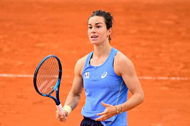TENNIS : Roland Garros 2025 - Internationaux de France - 27 05 2025 Lois Boisson ( France ) during the 2025 French Open at Roland Garros on May 27, 2025 in Paris, France. ( Photo Dante Badano PSNewz ) - ParisFrance  Copyright: xx