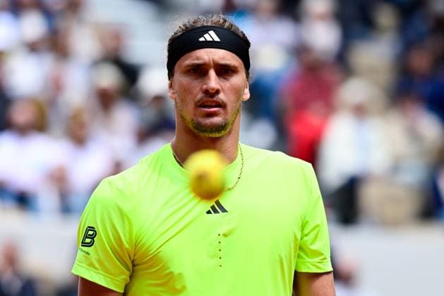 TENNIS : Roland Garros 2025 - Internationaux de France - 27 05 2025 Alexander Zverev ( Germany ) headshot during the 2025 French Open at Roland Garros on May 27, 2025 in Paris, France. ( Photo Dante Badano PSNewz ) - ParisFrance  Copyright: xx