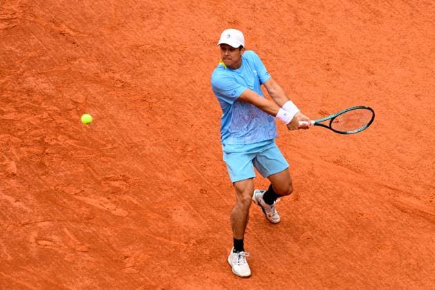 TENNIS : Roland Garros 2025 - Internationaux de France - 27 05 2025 Mackenzie McDonald ( USA ) during the 2025 French Open at Roland Garros on May 27, 2025 in Paris, France. ( Photo Dante Badano PSNewz ) - ParisFrance  Copyright: xx