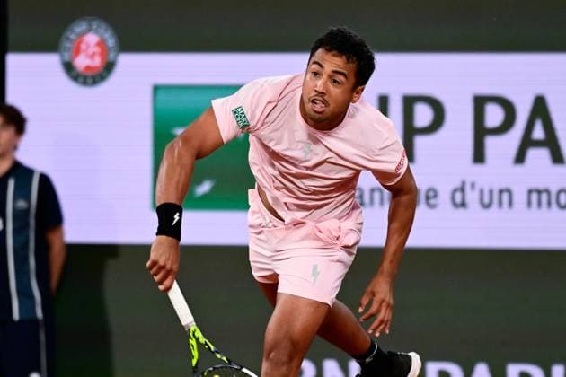 TENNIS : Roland Garros 2025 - Internationaux de France - 27 05 2025 Hugo Dellien ( Bolivia ) during the 2025 French Open at Roland Garros on May 27, 2025 in Paris, France. ( Photo Dante Badano PSNewz ) - ParisFrance  Copyright: xx