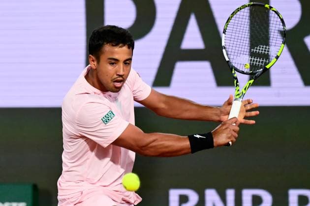 TENNIS : Roland Garros 2025 - Internationaux de France - 27 05 2025 Hugo Dellien ( Bolivia ) during the 2025 French Open at Roland Garros on May 27, 2025 in Paris, France. ( Photo Dante Badano PSNewz ) - ParisFrance  Copyright: xx