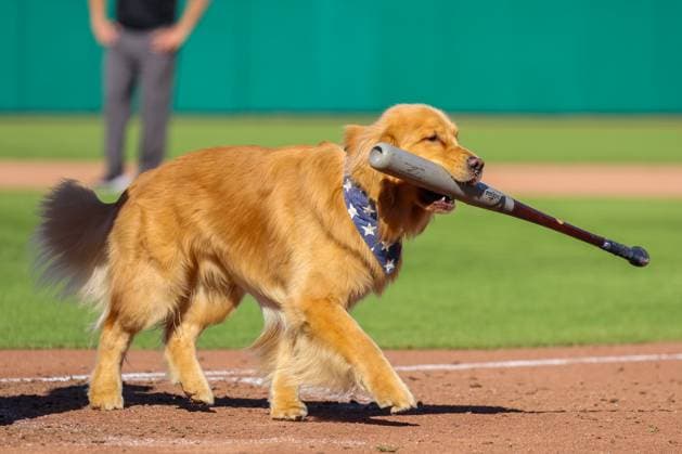Sport Themen der Woche KW22 IL 2025: CLIPPERS VS RED WINGS MAY 26TH May 26th 2025: Bruce the bat dog retrieves a bat during the game. The Rochester Red Wings hosted the Columbus Clippers in an International League game at Innovative Field in Rochester, New York. (Jonathan Tenca CSM) (Credit Image: Â Jonathan Tenca Cal Media) Rochester New York United States of America EDITORIAL USE ONLY Copyright: xx ZUMA-20250526_zma_c04_329.jpg JonathanxTencax csmphotothree387222