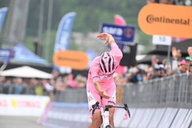 28-05-2025 Giro D italia; Tappa 17 San Michele All adige - Bormio; 2025, Uae Team Emirates - Xrg; Del Toro Romero, Isaac; Bormio; 