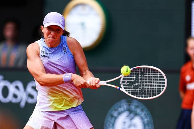 Sport Bilder des Tages 2025.05.28 Paryz French Open Roland Garros 2025 Emma Raducanu - Iga Swiatek N z Iga Swiatek Foto Pawel Andrachiewicz PressFocus 2025.05.28 Paris Tennis French Open Roland Garros 2025 Emma Raducanu - Iga Swiatek Iga Swiatek Credit: Pawel Andrachiewicz PressFocus NEWSPIX.PL --- newspix.pl 