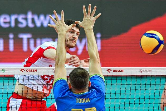 2025.05.28 Katowice Siatkowka Mezczyzn Turniej towarzyski Silesia Cup Sezon 2025 Polska - Ukraina N z Seweryn Lipinski Foto Marcin Bulanda PressFocus 2025.05.28 Katowice Volleyball Men Tournament Friendly Season 2025 Polska - Ukraina Seweryn Lipinski Credit: Marcin Bulanda PressFocus NEWSPIX.PL --- newspix.pl 