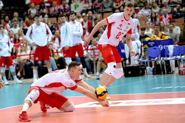 KATOWICE 28.05.2025 MECZ SIATKARZY --- TURNIEJ SILESIA CUP: MECZ POLSKA - UKRAINA --- MENS VOLLEYBALL MATCH: POLAND - UKRAINE N Z RAFAL SZYMURA MICHAL GIERZOT FOT. PAWEL PIOTROWSKI 400MM.PL NEWSPIX.PL --- newspix.pl 