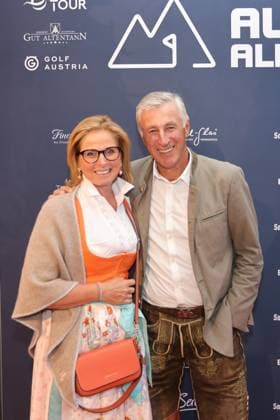 GOLF - Austrian Alpine Open HENNDORF,AUSTRIA,28.MAY.25 - GOLF - DP World Tour, Austrian Alpine Open Night, Golfclub Gut Altentann. Image shows Leonhard Stock.  GEPAxpictures xMathiasxMandl