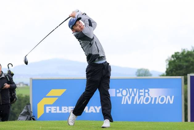 GOLF - Austrian Alpine Open HENNDORF,AUSTRIA,29.MAY.25 - GOLF - DP World Tour, Austrian Alpine Open, Golfclub Gut Altentann. Image shows Corey Shaun (USA).  GEPAxpictures xMathiasxMandl