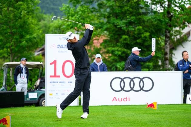 GOLF - Austrian Alpine Open HENNDORF,AUSTRIA,29.MAY.25 - GOLF - DP World Tour, Austrian Alpine Open, Golfclub Gut Altentann. Image shows Sebastian Soederberg (SWE).  GEPAxpictures xChristianxMoser