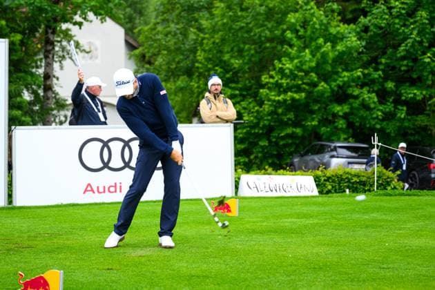 GOLF - Austrian Alpine Open HENNDORF,AUSTRIA,29.MAY.25 - GOLF - DP World Tour, Austrian Alpine Open, Golfclub Gut Altentann. Image shows Nicolai Von Dellingshausen (GER).  GEPAxpictures xChristianxMoser