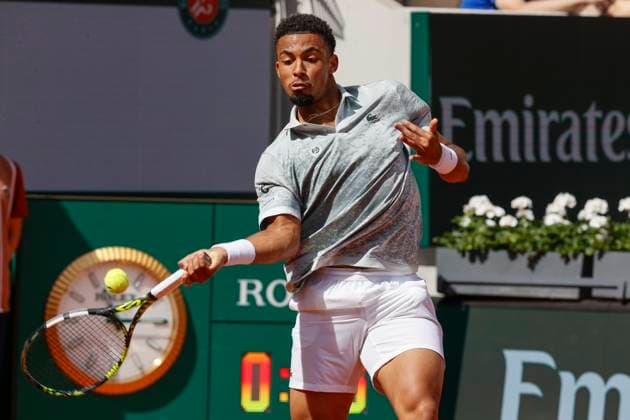 May 29, 2025, Paris, Paris, France: Arthur Fils (FRA) n action during the tennis Grand Slam of Roland Garros 2025,match betweenJaume Munar (ESP) and Arthur Fils (FRA) at Roland Garros Stadium - on May 29 2025.Paris - France Paris France - ZUMAb253 20250529_zsp_b253_005 Copyright: xLoicxBaratouxx