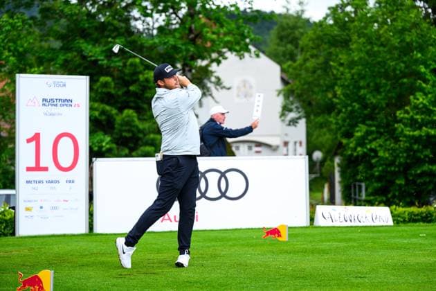 GOLF - Austrian Alpine Open HENNDORF,AUSTRIA,29.MAY.25 - GOLF - DP World Tour, Austrian Alpine Open, Golfclub Gut Altentann. Image shows Dan Bradbury (ENG).  GEPAxpictures xChristianxMoser