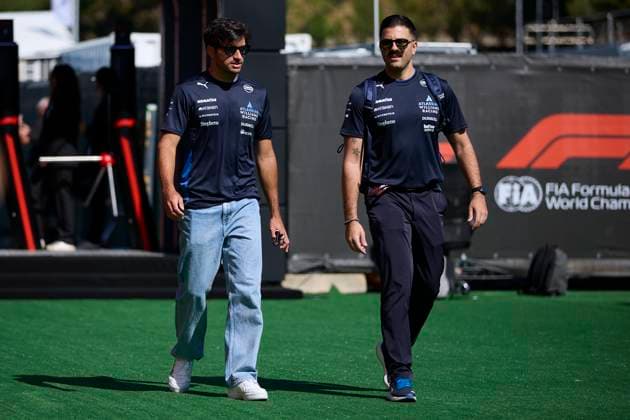 F1 Grand Prix of Spain - Previews Carlos Sainz of Spain and Williams arrives in the Paddock during previews ahead of the F1 Grand Prix of Spain at Circuit de Barcelona-Catalunya on May 29, 2025, in Barcelona, Spain. Barcelona Circuit de Barcelona-Catalunya Catalunya Spain RL_F1GPESP2025_000005 Copyright: xRicardoxLarreinax