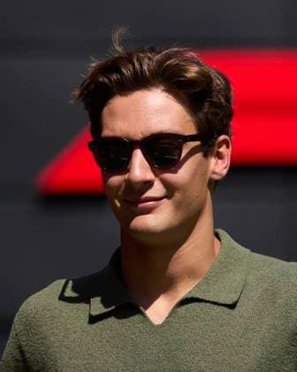 F1 Grand Prix of Spain - Previews George Russell of Great Britain and Mercedes AMG Petronas F1 Team arrives in the Paddock during previews ahead of the F1 Grand Prix of Spain at Circuit de Barcelona-Catalunya on May 29, 2025, in Barcelona, Spain. Barcelona Circuit de Barcelona-Catalunya Catalunya Spain RL_F1GPESP2025_000028 Copyright: xRicardoxLarreinax