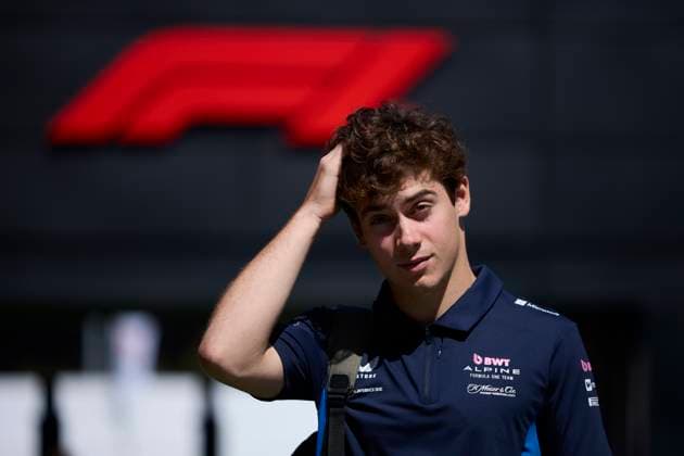 F1 Grand Prix of Spain - Previews Franco Colapinto of Argentina and BWT Alpine F1 Team reacts when arrives in the Paddock during previews ahead of the F1 Grand Prix of Spain at Circuit de Barcelona-Catalunya on May 29, 2025, in Barcelona, Spain. Barcelona Circuit de Barcelona-Catalunya Catalunya Spain RL_F1GPESP2025_000033 Copyright: xRicardoxLarreinax