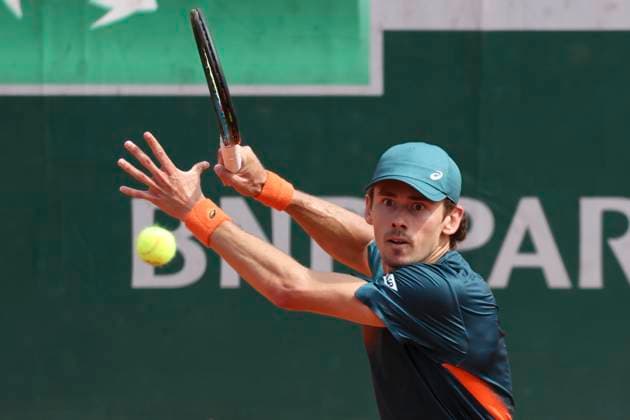 TENNIS : Roland Garros 2025 - Internationaux de France - 29 05 2025 Alex de Minaur (AUS) Vs Alexander Bublik (KAZ) ParisFrance  Copyright: xMichtofx