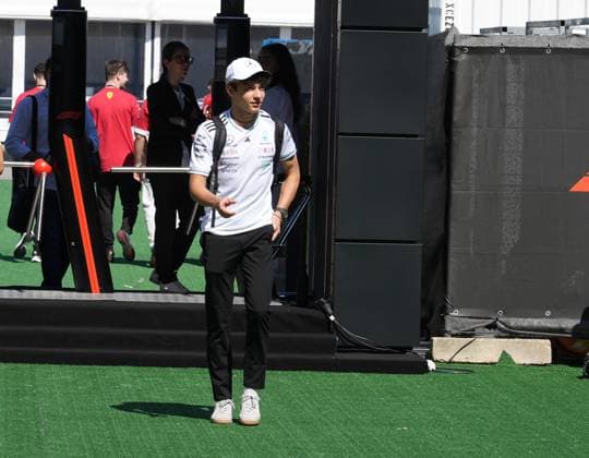 29.05.2025, Circuit de Catalunya, Barcelona, Formel 1 Aramco Grand Prix von Spanien 2025 , im Bild Andrea Kimi Antonelli (ITA), Mercedes-AMG Petronas Formula One Team (Photo by Hasan Bratic DeFodi Images)