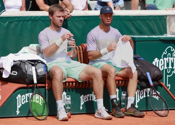 Kevin Krawietz, Tim Puetz, Herren Doppel, Men s Doubles Tennis - French Open 2025 - Roland Garros - Paris - - France - 29 May 2025. Copyright: xJuergenxHasenkopfx