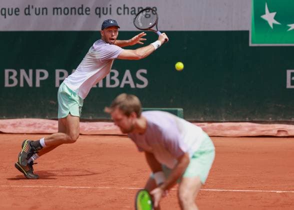 Kevin Krawietz, Tim Puetz, Herren Doppel, Men s Doubles Tennis - French Open 2025 - Roland Garros - Paris - - France - 29 May 2025. Copyright: xJuergenxHasenkopfx