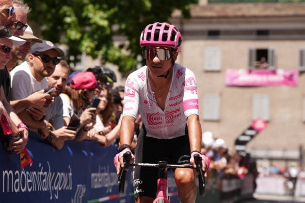 Cepeda Alexander Jefferson of Ef Education - Easypost during the stage 18 of the Giro d™Italia from Morbegno to Cesano Maderno, Italy - Thursday, May 29, 2025. - cycling.  Copyright: xMassimoxPaolone LaPressex