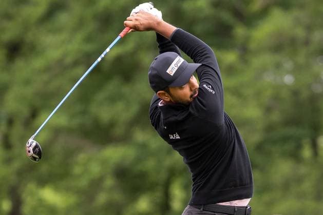 29.05.2025, Golf Club Gut Altentann, Henndorf am Wallersee, AUT, DP World Tour, Austrian Golf Open 2025, im Bild Veer Ahlawat (IND) Veer Ahlawat (IND) during the Austrian Golf Open of the DP World Tour at the Golf Club Gut Altentann in Henndorf am Wallersee, Austria on 2025 05 29. Expa Henndorf am Wallersee