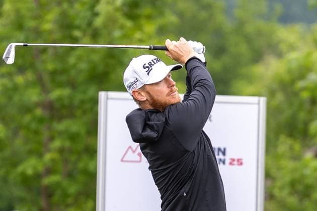 29.05.2025, Golf Club Gut Altentann, Henndorf am Wallersee, AUT, DP World Tour, Austrian Golf Open 2025, im Bild Sebastian Soederberg (SWE) Sebastian Soederberg (SWE) during the Austrian Golf Open of the DP World Tour at the Golf Club Gut Altentann in Henndorf am Wallersee, Austria on 2025 05 29. Expa Henndorf am Wallersee