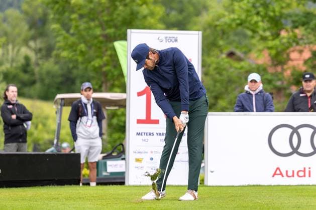 29.05.2025, Golf Club Gut Altentann, Henndorf am Wallersee, AUT, DP World Tour, Austrian Golf Open 2025, im Bild Nacho Elvira (ESP) Nacho Elvira (ESP) during the Austrian Golf Open of the DP World Tour at the Golf Club Gut Altentann in Henndorf am Wallersee, Austria on 2025 05 29. Expa Henndorf am Wallersee