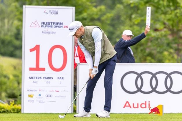 29.05.2025, Golf Club Gut Altentann, Henndorf am Wallersee, AUT, DP World Tour, Austrian Golf Open 2025, im Bild Yannik Paul (GER) Yannik Paul (GER) during the Austrian Golf Open of the DP World Tour at the Golf Club Gut Altentann in Henndorf am Wallersee, Austria on 2025 05 29. Expa Henndorf am Wallersee